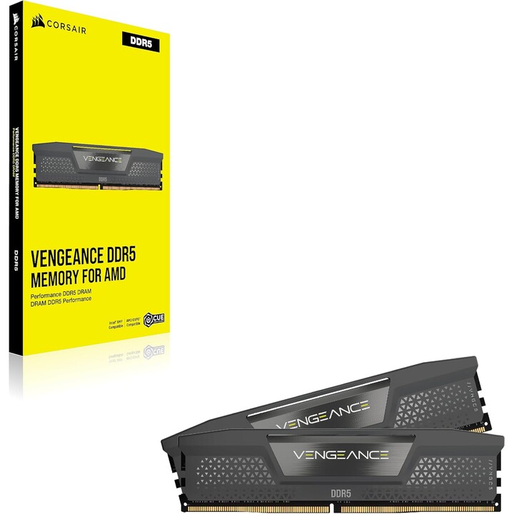 Corsair Vengeance 32GB 2 x 16GB 6400 MHz CL30 EXPO-XMP Grigio