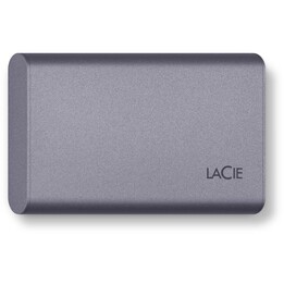 Disque SSD mobile LACIE 1 To Secure USB-C USB 3.0 Gris sidéral