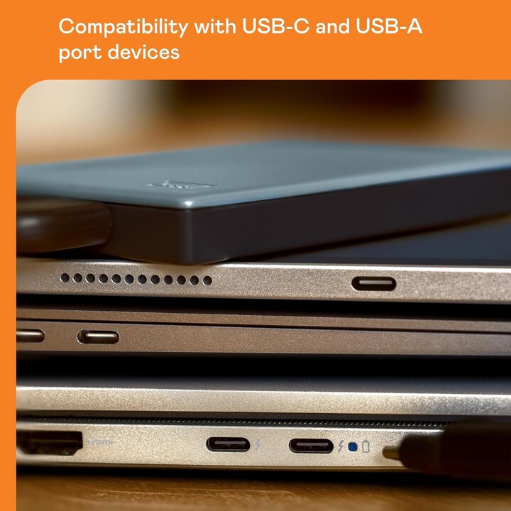 HDD portatile WD My Passport da 2,5" e 4 TB, grigio