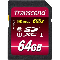 CARD 64GB Transcend SDXC CLASS10 UHS-I CARD