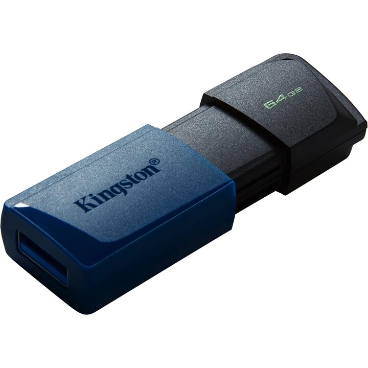 STICK 64GB USB 3.2 Kingston DataTraveler Exodia M 2er Pack Black/Blue