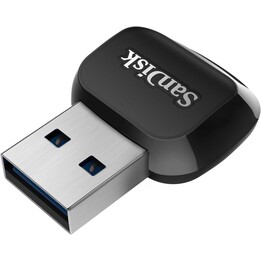 Lector de tarjetas SanDisk USB 3.2 Gen 1 tipo A negro