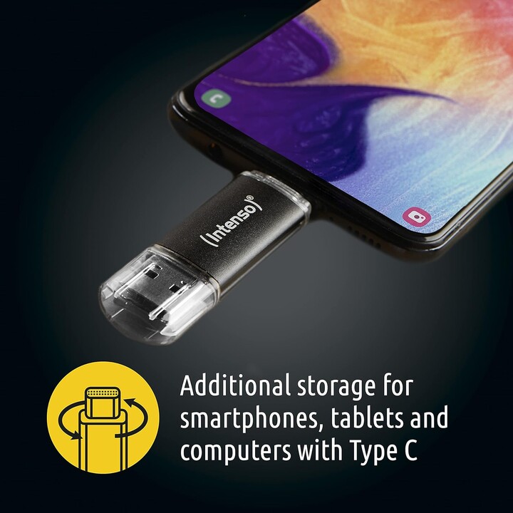 CHIAVETTA 32GB USB 3.2 Intenso 3539480 Antracite