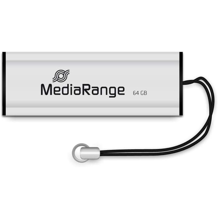 MediaRange SuperSpeed, unità flash USB da 64 GB, bianco