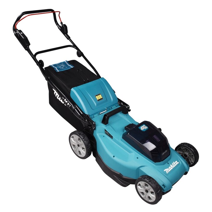Makita DLM480Z tondeuse à gazon Tondeuse à gazon poussée Batterie Noir, Turquoise