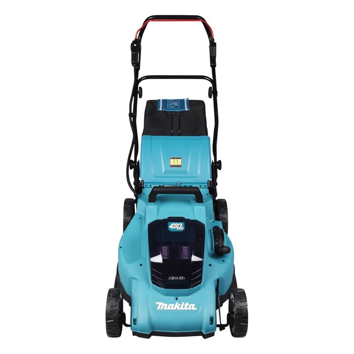 Makita DLM480Z tondeuse à gazon Tondeuse à gazon poussée Batterie Noir, Turquoise