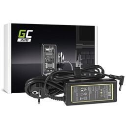 Adaptador e inversor de energia interna Green Cell AD49P 65 W, preto