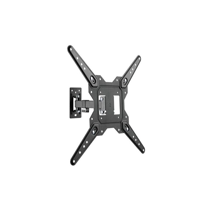 Support mural réglable pour écrans de 23" à 55" avec bras inclinable et pivotant jusqu à 30 kg
