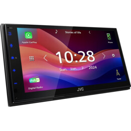 JVC KW-M695DBW 2Din Digitale Media Receiver mit 6,8-Zoll-Touchscreen