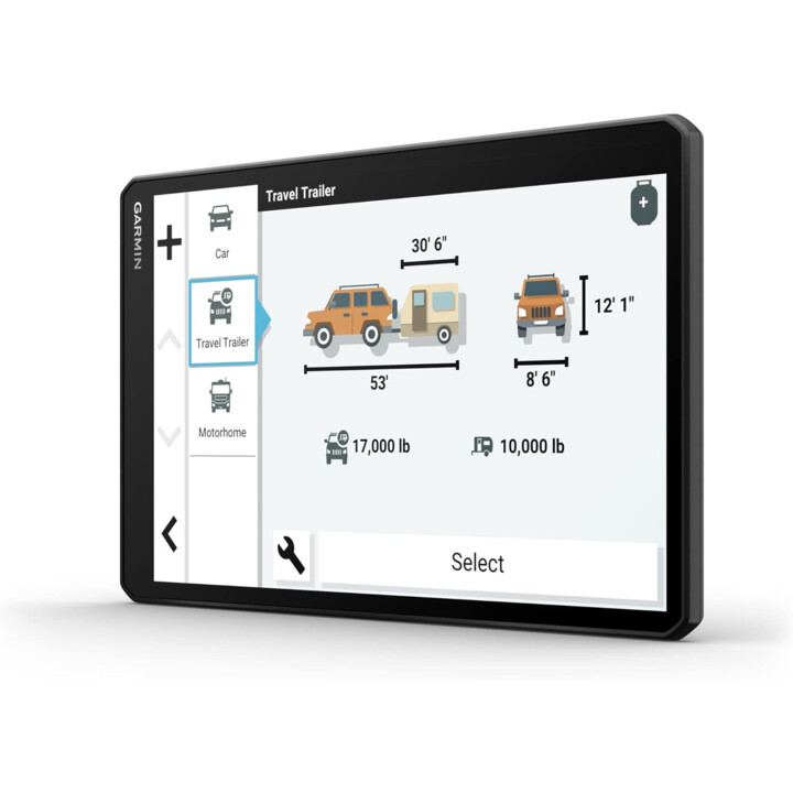 Garmin Camper 1095 EU Sat-Nav avec Live Traffic