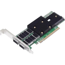 RAID Broadcom P2200G - 2 tarjetas de red PCIe de 200 GbE QSFP112 PCIe5 x16