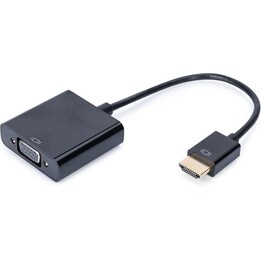 DIGITUS HDMI-Konverter HDMI-A -- VGA(D-Sub) schwarz