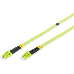 DIGITUS LWL Patchkabel LC -- LC 3,00m Multimode OM5