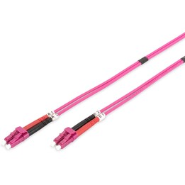 DIGITUS LWL Patchkabel LC -- LC 5.00m Multimode Duplex OM4