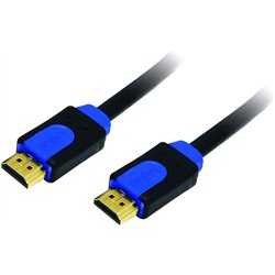 Logilink HDMI-Kabel Ethernet A -- A St/St 5.00m Gold