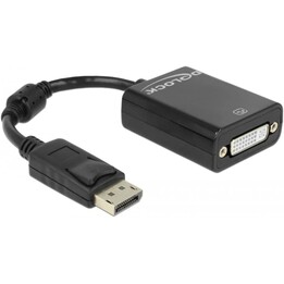 DELOCK Adapter DP-St - DVI24+5-Bu 22.5cm black
