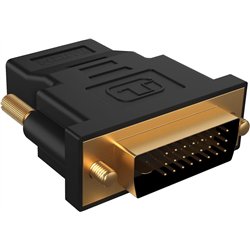 Adapter DVI-D (24+1) - HDMI (ST-BU) ICY BOX Black