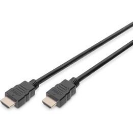 DIGITUS HDMI-Cabel A HighSpeed Ethernet St/St 3.0m preto