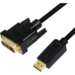 Logilink Cavo DisplayPort DP 1.2 a DVI 1.2 2.0m nero