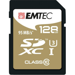Carte EMTEC 128GB UHS-I U3 V30 SpeedIn Pro