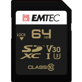 Karte EMTEC 64GB UHS-I U3 V30 Speedin Pro