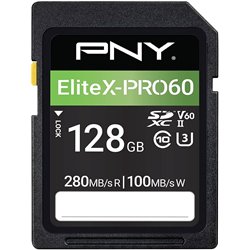 Carte XC Carte 128 Go PNY X-Pro 60 Classe 10 UHS-II