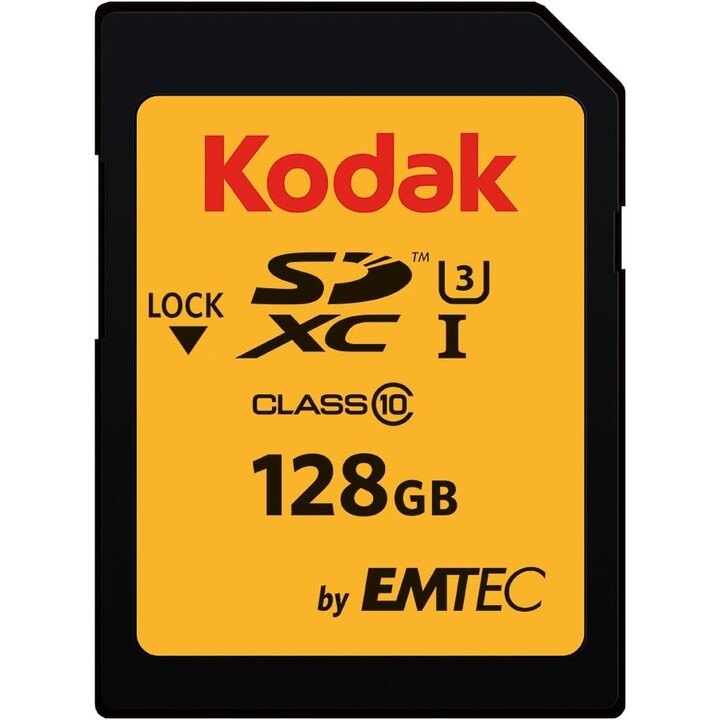 Cartão Kodak 128GB UHS-I U3 V30 Ultra
