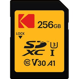 Carte Kodak 256 Go UHS-I U3 V30 Ultra