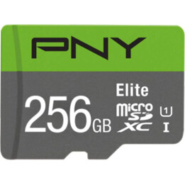 Scheda Micro XC Card 256 GB PNY Elite Cl.10 U1