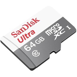 MicroSD -Karte 64GB Sandisk Ultra Class 10 Adapter