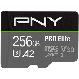 Micro XC -Karte 256GB PNY Pro Elite R100MB/S W90MB/S