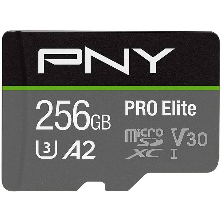 Micro XC -Karte 256GB PNY Pro Elite R100MB/S W90MB/S