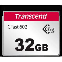 CARD CFast Card 32GB Transcend TS32GCFX602. MLC