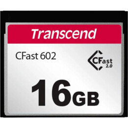 Carte CFast 16 Go Transcend TS16GCFX602. MLC