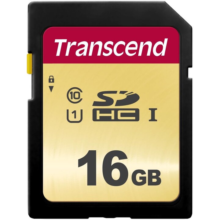 Karte 16GB Transzend SDHC SDC500S 95/60 MB/s