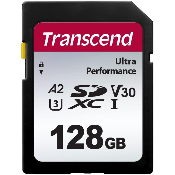 Tarjeta 128GB Trascend SDXC SDC340S 160/90 MB/s