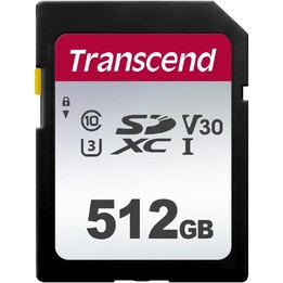 Karte 512GB Transcend SDXC SDC300S 100/55 MB/S