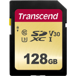 Karte 128GB Transzend SDXC SDC500S 95/60 MB/s