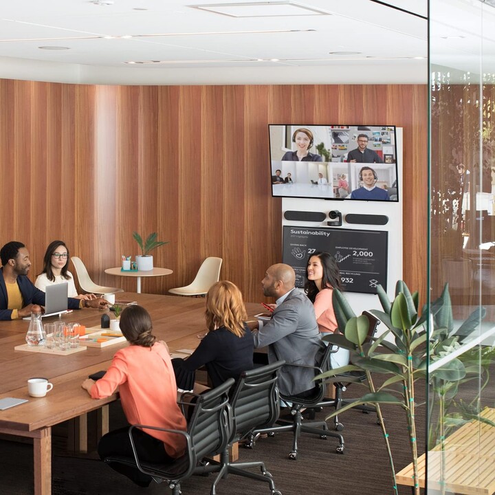 Logitech Rally Plus Videoconferencing System/ 82º Field of View/ 4K
