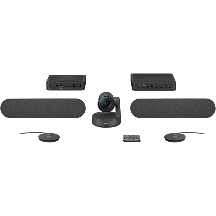Logitech Rally Plus Videoconferencing System/ 82º Field of View/ 4K