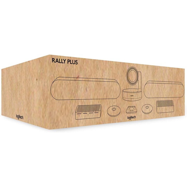 Logitech Rally Plus Videoconferencing System/ 82º Field of View/ 4K