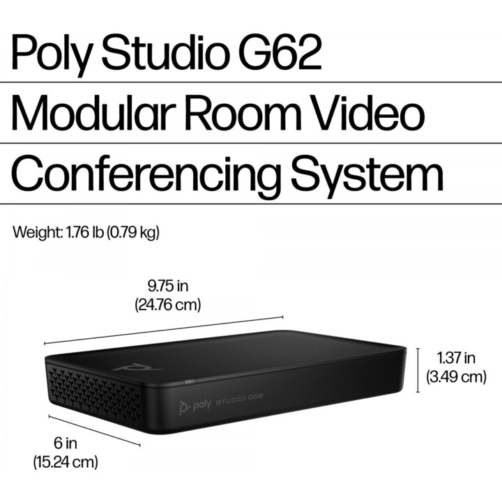 Système HP Poly Studio G62 VideoKF + Support