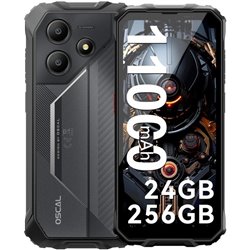 Oscal Marine 2, 24 (8+16)+256 GB/2 TB, Dual Sim, 11000mah (18W), Android 15, Gemini AI, IP69K -Schutz, NFC, 6,56 HD, 90Hz, Schwa