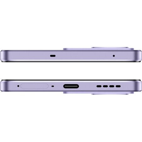 Realme 14T 5G, 8+256 GB, Bateria de 5260mAh, Dimensidade 6300, IP69, 50MP, tela AMOLED 120Hz, roxo