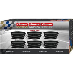 Carrera - Accesorios 132 / 124 - Curvatura 3/30° (6)