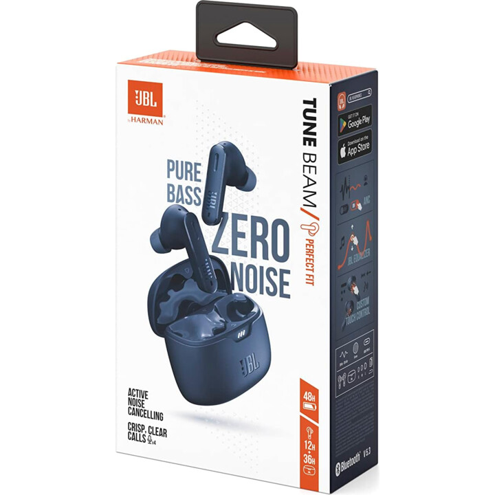 JBL Tune Beam Blue - Bluetooth-Kopfhörer
