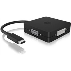 Adaptateur vidéo USB-C 4 en 1 ICY BOX IB-DK1104-C