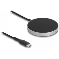 DELOCK Chargeur sans fil avec 5 W / 7,5 W / 10 W / 15 W - Chargeur inductif