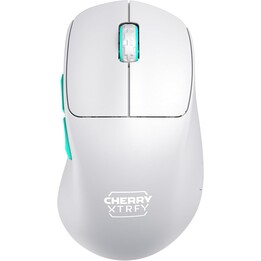 Mouse sem fio Cherry XTRFY M64. Branco.