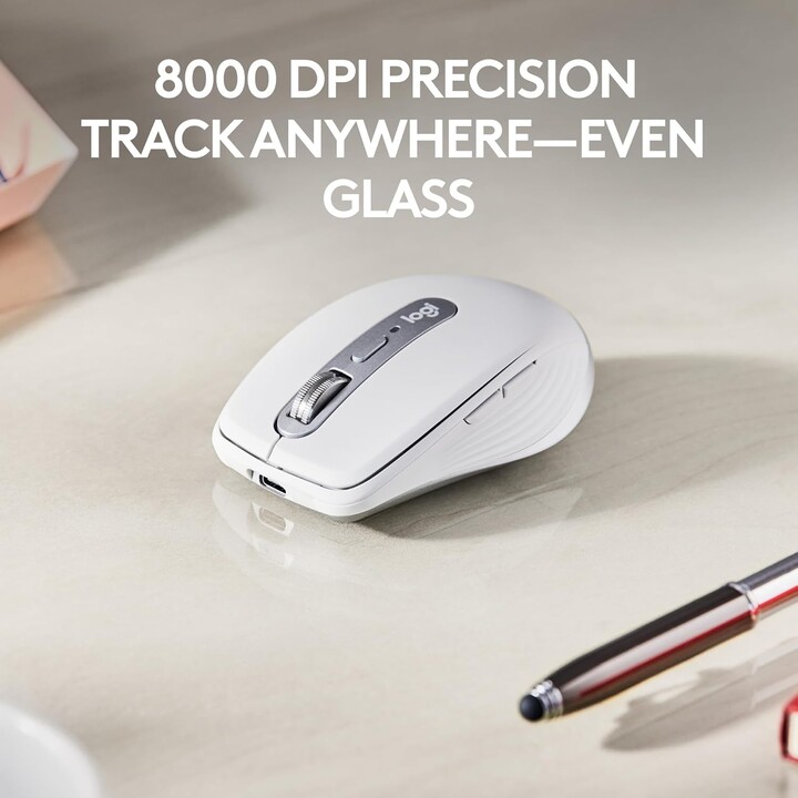 Logitech MX Anywhere 3S para Empresas - CINZA PÁLIDO - EMEA28-935